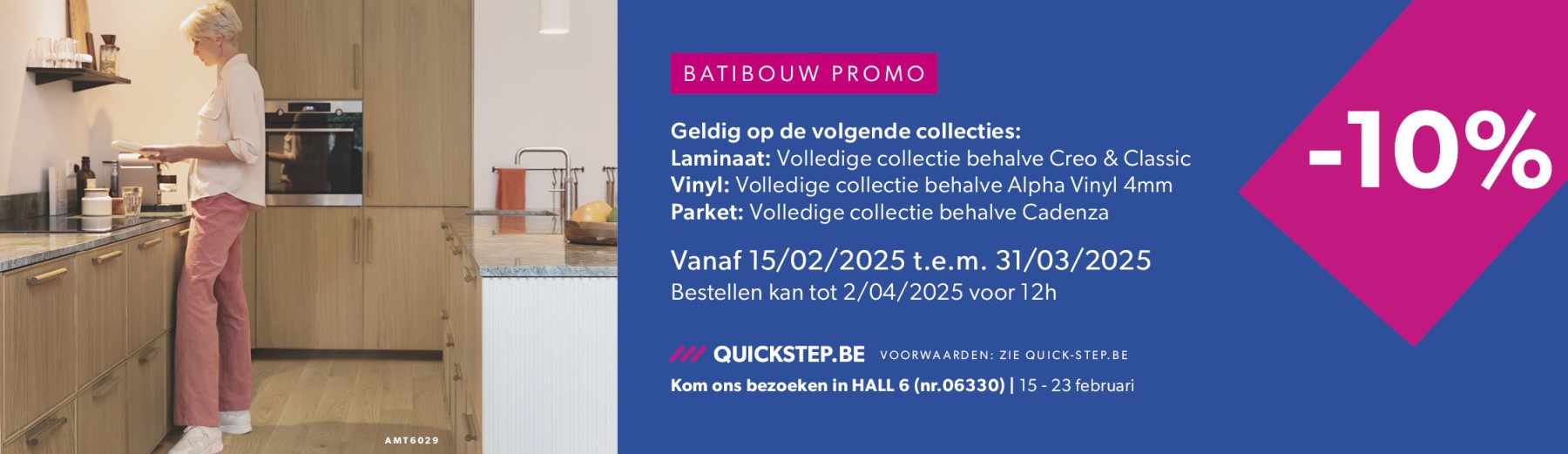 quick step promotie